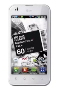 lg optimus black (white version)