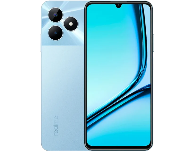 realme note 50 sky blue