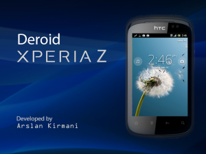Derioid Xperia Z