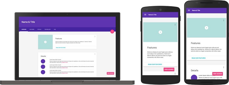 Google Material Design For Websites 2