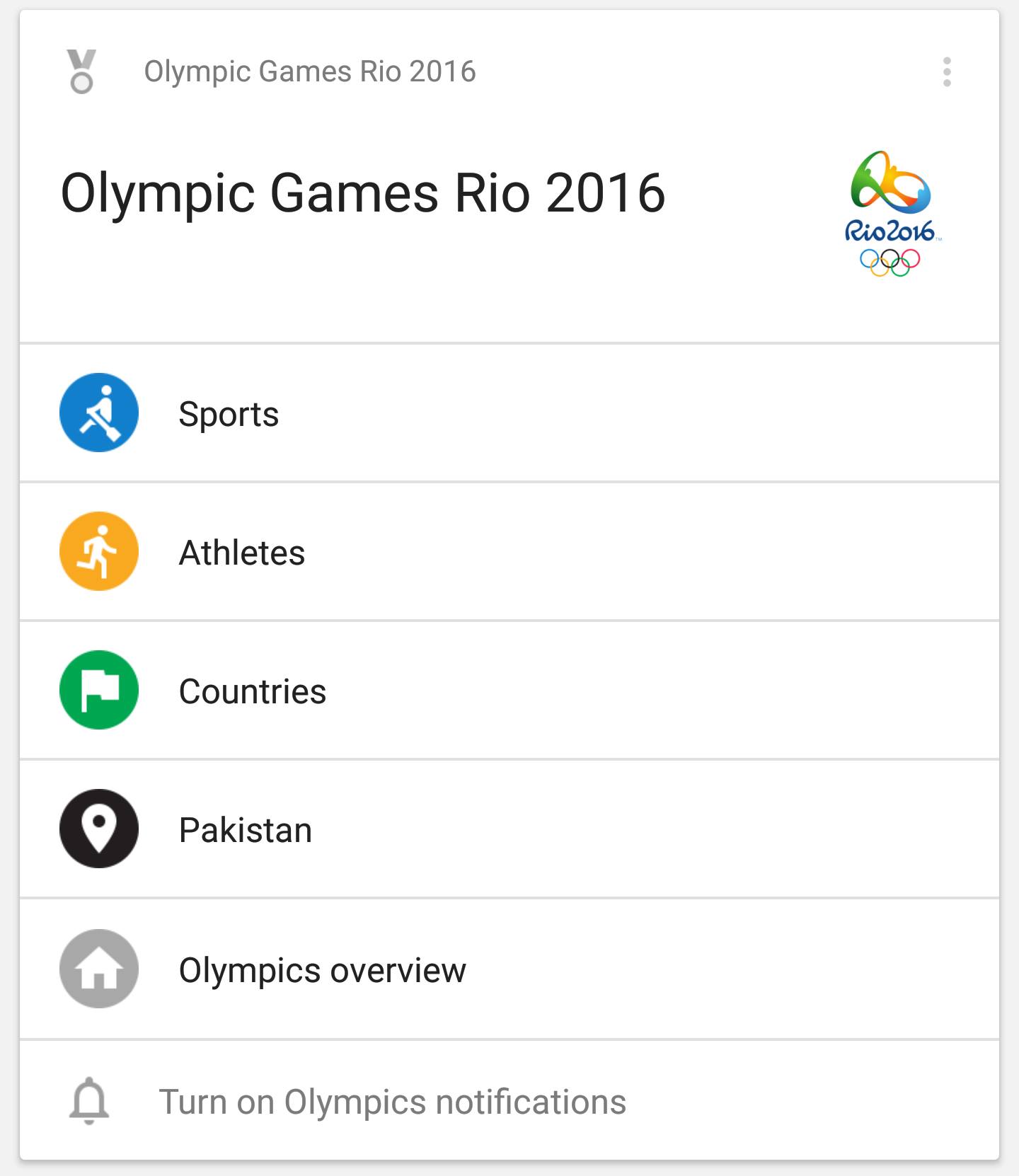 Olympics Google
