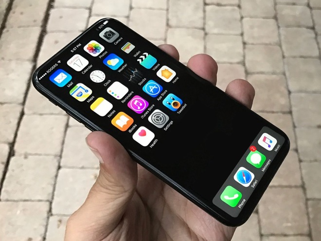 Apple iPhone 8 OLED concept