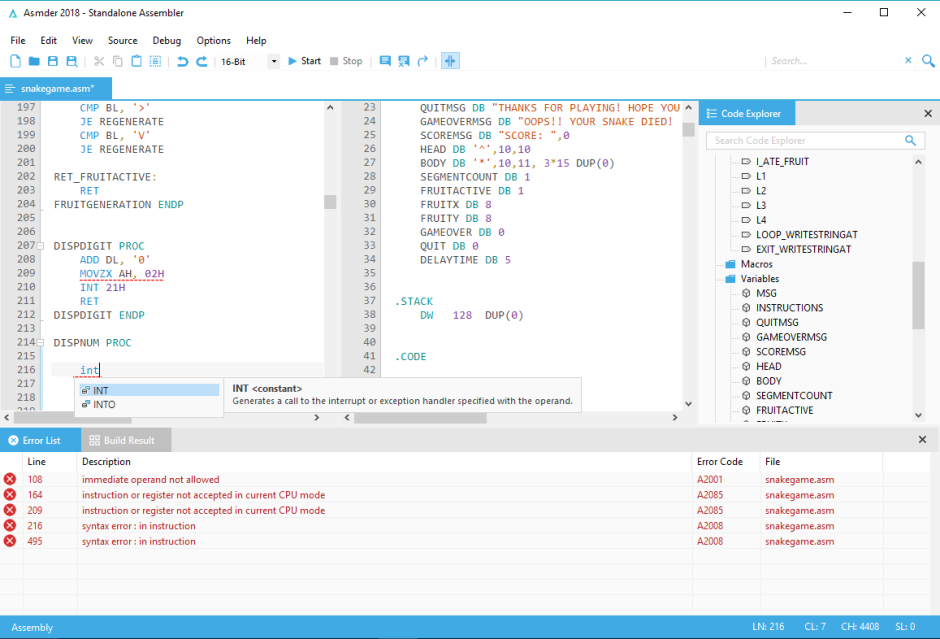 This Pakistani student has developed a full-blown IDE for Assembly language