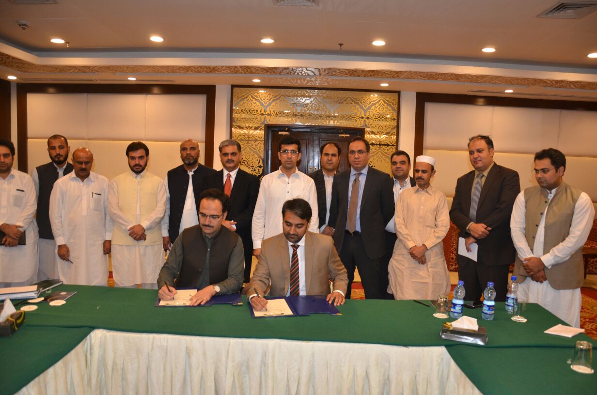 KPK Signing PTCL Wifi