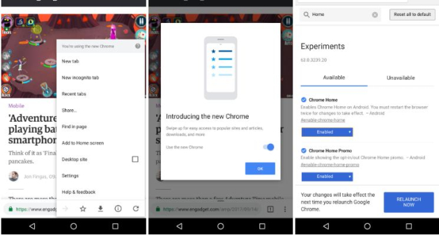 Google releases Chrome 63 for Android with bunch of new features