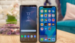 Samsung-Galaxy-S9-vs-Apple-iPhone-X-first-look