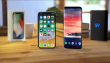 iPhone X Samsung Galaxy S9