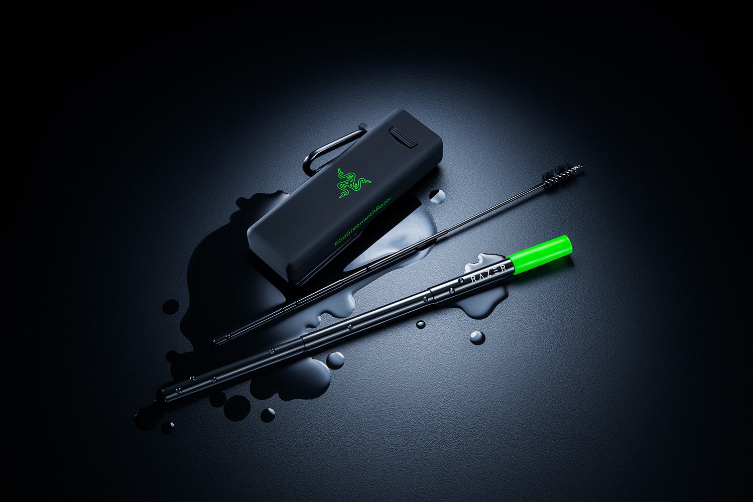 Razer introduces a reusable straw with a telescopic design to ensure a ...