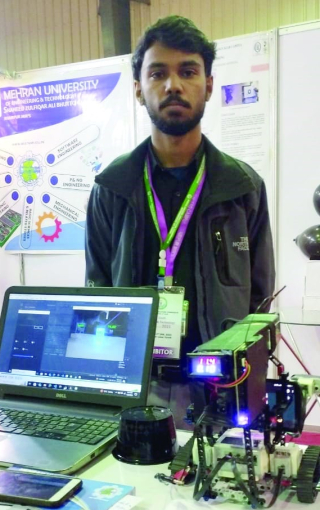 Pakistani Students Unveil Ai Driven Defense Robot Featuring Advanced Laser Technology 