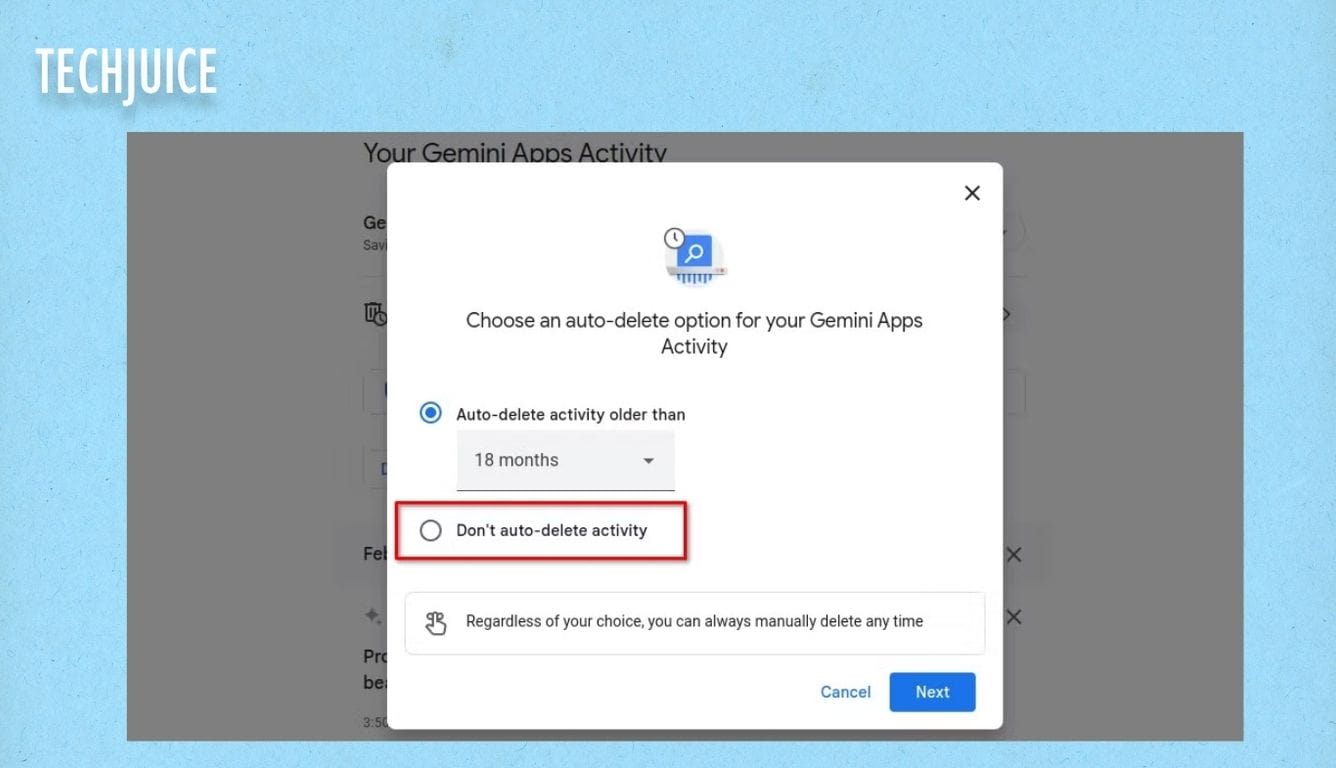 How to Clear Your Recent Activity on Google Gemini