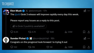 Musk Urges Users To Report Grok Ai Bugs Googles Sundar Pichai Responds