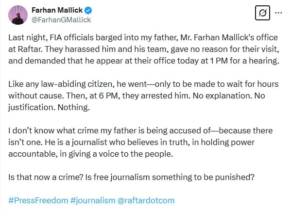 Digital Media Outlet Raftar Ceo Arrested Over Video Content 