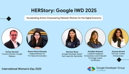 Google Govt Join Forces To Empower Women In Tech At Gdg Live Pakistans Iwd 2025 Webinar