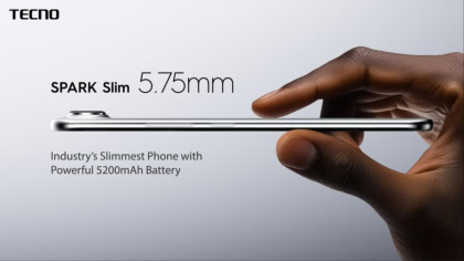 Tecno Spark Slim Unveiled As The Worlds Thinnest Smartphone Concept
