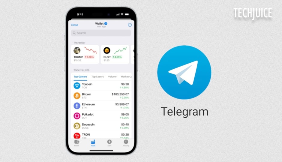 Telegram Integrates Multi Asset Trading And Yield Options In Crypto Wallet