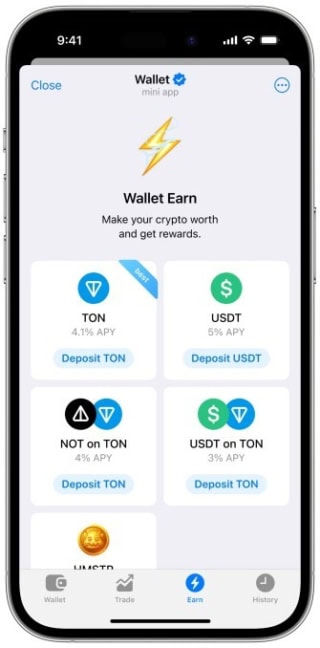 Telegram Integrates Multi Asset Trading And Yield Options In Crypto Wallet 