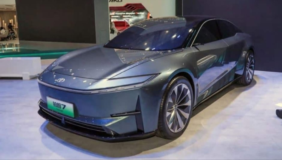 Toyota Bz7 Production Model Debuts At Shanghai Auto Show 2025 With Harmonyos Integration