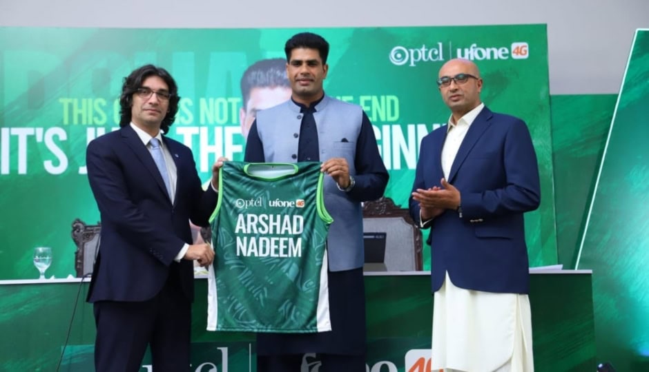 Arshad Nadeem Gears Up for a New Chapter with PTCL Group