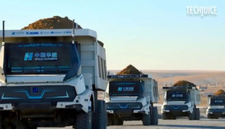 Chinas 100 Electric Mining Trucks Now Fully Autonomous