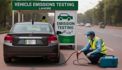 Punjab Rolls Out Free Vehicle Emission Tests In Lahore