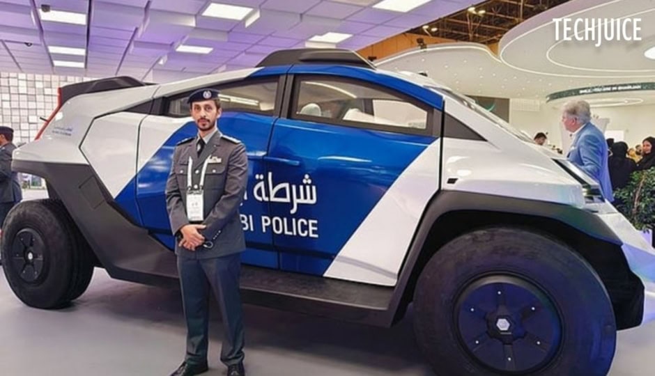 Uae Launches Hybrid Mobile Police Station With Drone Ev