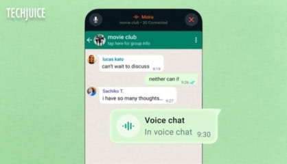 Whatsapp Rolls Out Voice Chats For All Group Sizes