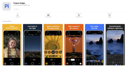 Get Dslr Quality On Iphone Adobe Project Indigo