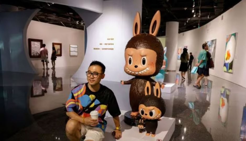 Human Sized Labubu Sells For Over 150k At Beijing Auction