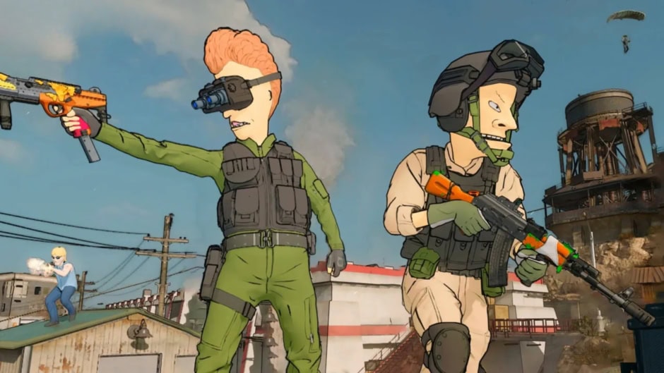 Imitating Fortnite Call Of Duty Season 4 Adds Beavis Butthead