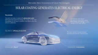 Mercedes Benz Solar Paint Could Make Evs Run On Pure Sunlight 