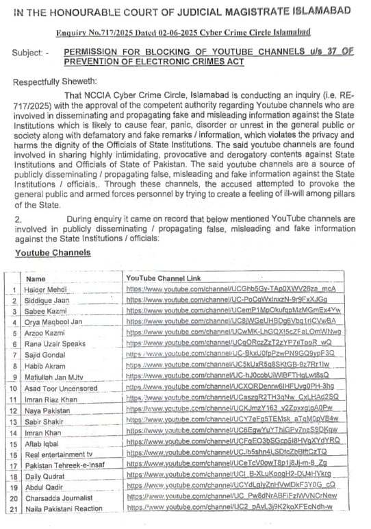 Govt To Shut Down 27 Famous Youtube Channels After Court Order 