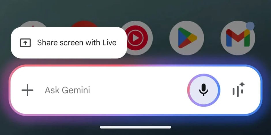 Google Gemini colors