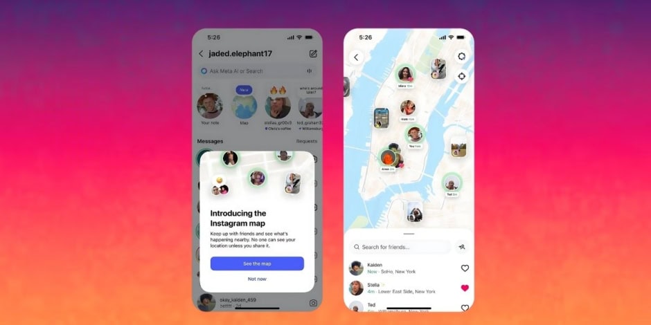 Instagrams New Map Feature Sparks Alarm Over Privacy Risks