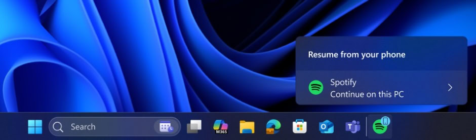 Windows 11 and spotify