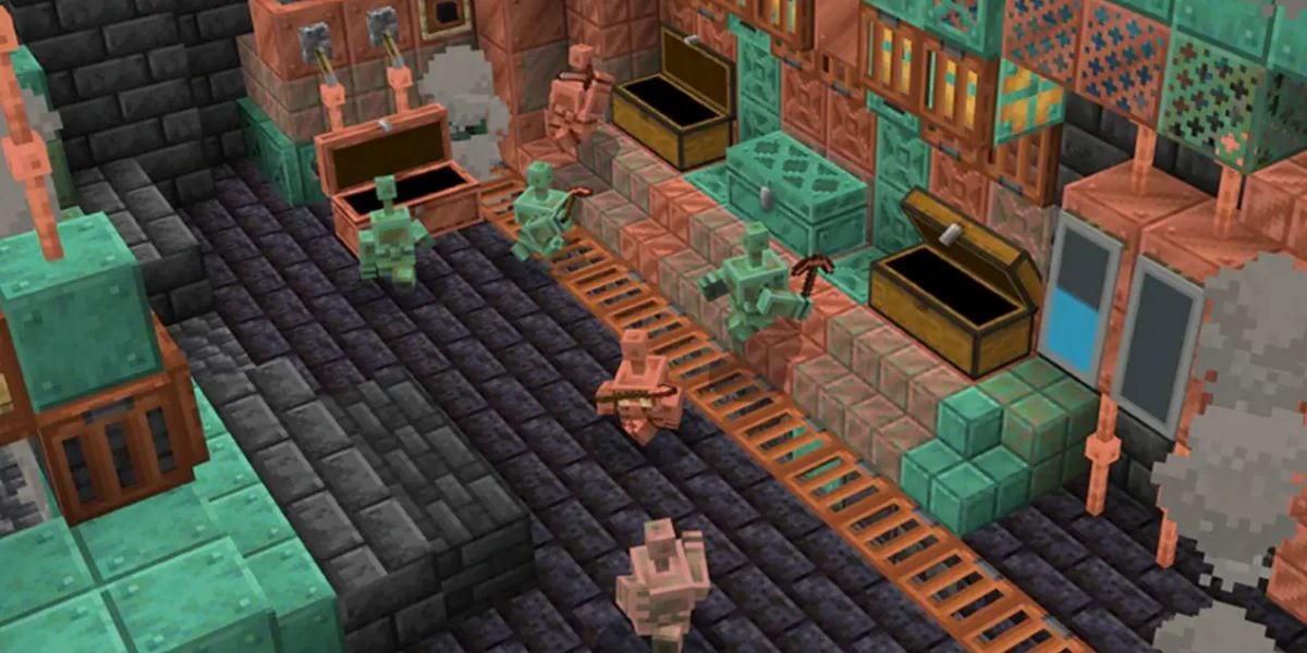Minecraft’s Fall Drop Unveils Copper Wonders & Loot Shelves