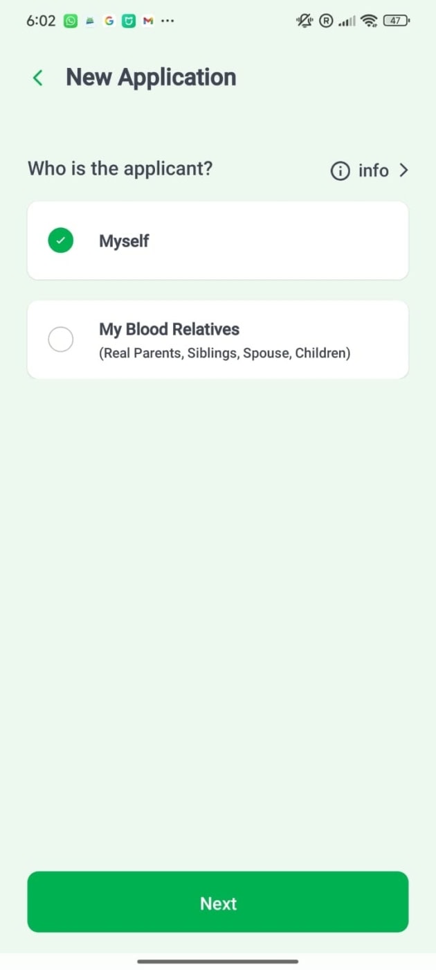 NADRA mobile app CNIC myself