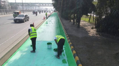 Punjab Ends Lahore Bike Lane Project After Traffic Chaos