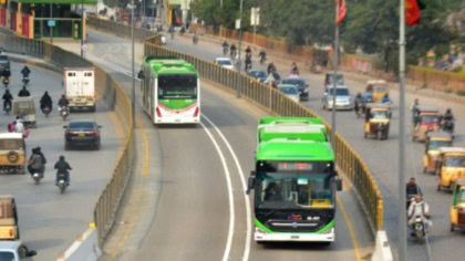 Karachi Green Line BRT Route