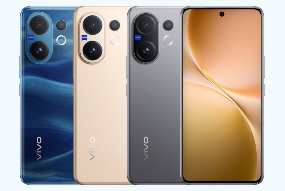 Vivo V60 Front display and camera