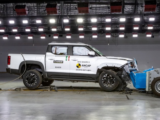 Byd Shark 6 crash safety