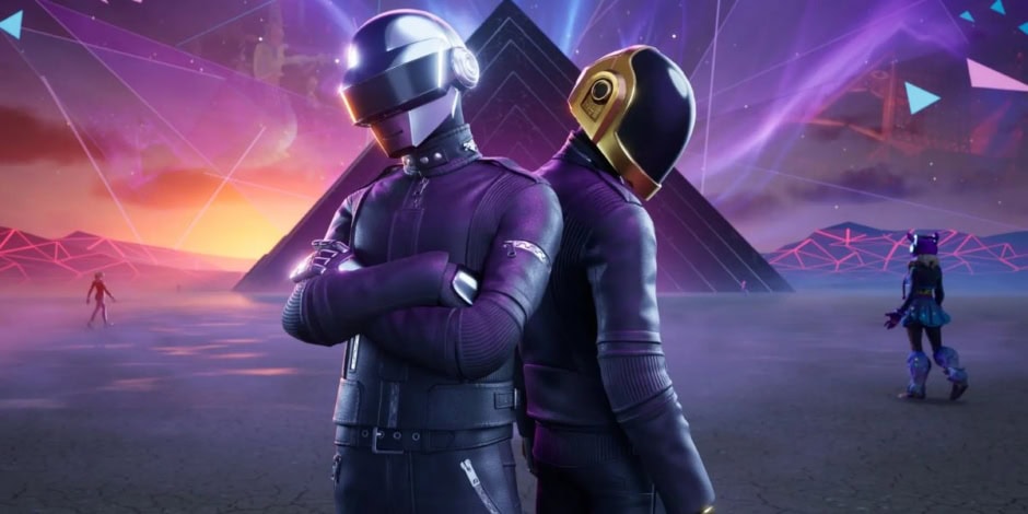 Daft Punk Announces Fortnite Music In Game Experience Says Band Wont Reunite
