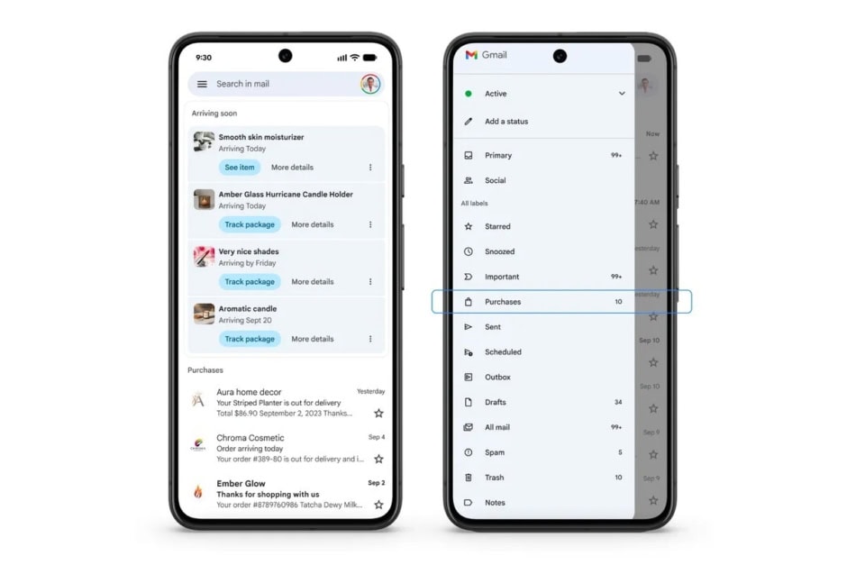 Google Gmail new update