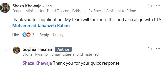 Shaza Fatima Khawaja, Member of the National Assembly of Pakistan