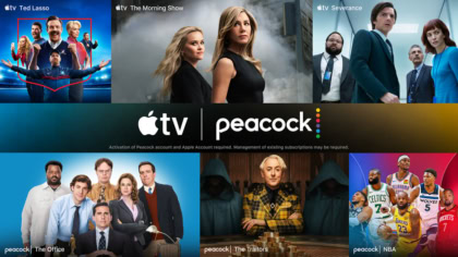 Apple TV and Peacock