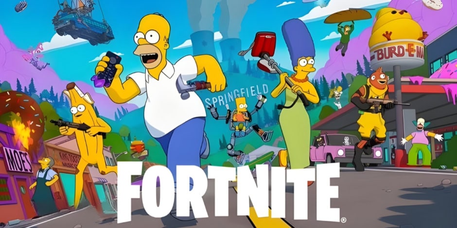 Fortnite X The Simpsons Collab Live Event And Update Confirmed