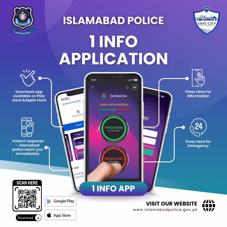 Islamabad Police Launches App