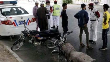 Motorbike License Fine In Karachi Jumps To Rs20000