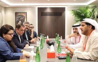 Shaza Fatima Met Ceo E Life And President Group Ceo Ptcl