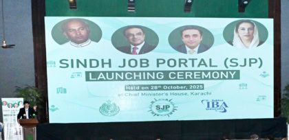 Sindh Launches Pakistans First Govt Job Portal Online