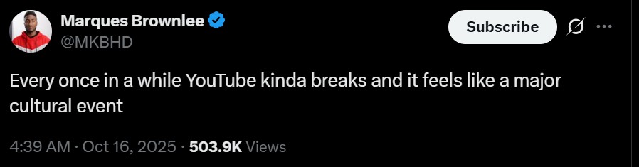 Youtube Restores Services After Global Outage That Disrupted Video Streaming 